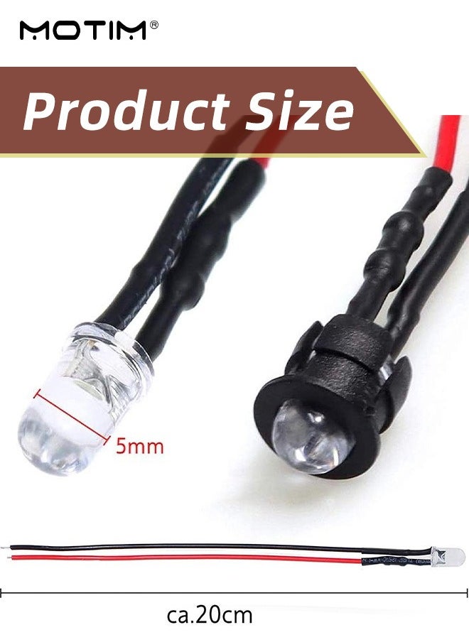 Motim - 12-LED RC Car Flashing Light System Kit, Remote Control Lamp Modification for 1/10 1/8HSP TAMIYA CC01 SCX10 Models RC Car - Image 1