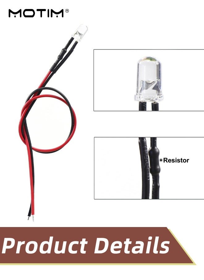 Motim - 12-LED RC Car Flashing Light System Kit, Remote Control Lamp Modification for 1/10 1/8HSP TAMIYA CC01 SCX10 Models RC Car - Image 1