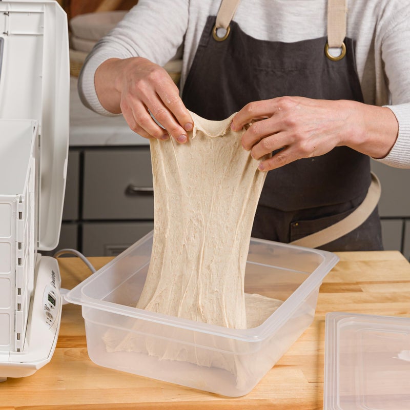 Brod & Taylor Proofing Container (2 Pack) With 6L Capacity, Fits Up to 3000 Grams of Dough â€“ Dough Rising Box for Bread, Sourdough & Pizza (Dishwasher Safe, BPA-Free) - Image 3