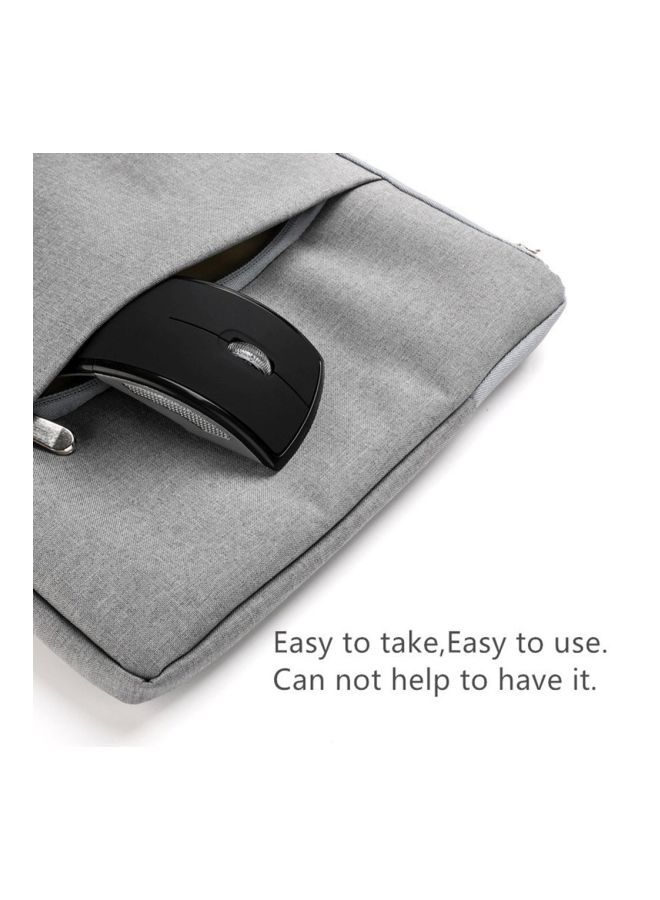 ماوس ضوئي بتردد 2.4 جيجاهرتز لاسلكي وقابل للطي بمنفذ USB وتصميم مريح مع مستقبل أسود - Image 2
