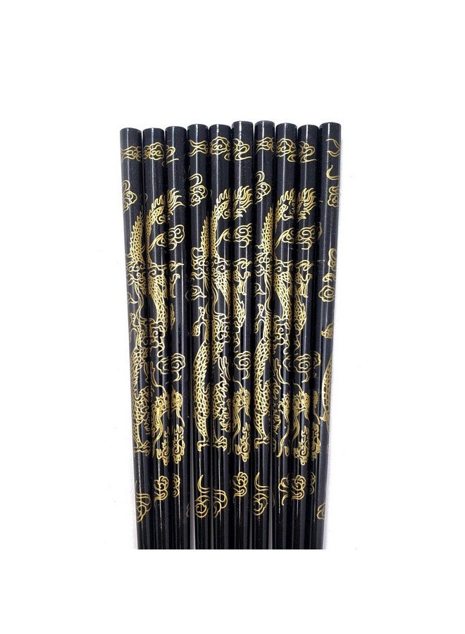 Happy Sales Happy Sales CH-80, Bamboo Chopsticks Gift Set Rice Paddle Included, Dragon  - Image 4