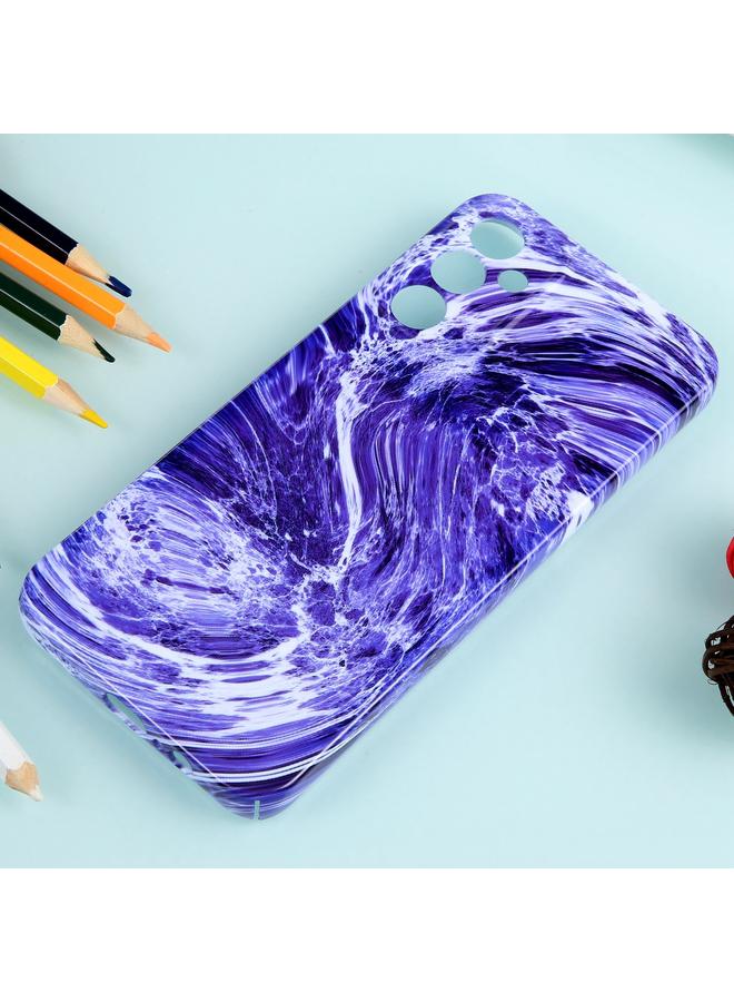 اس-توب جراب لهاتف Samsung Galaxy A14 بنمط رخامي - Image 2