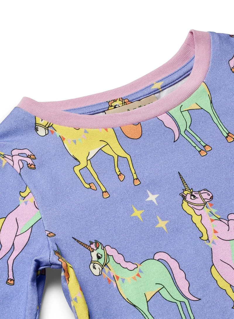 Småfolk Nightwear set with unicorns
