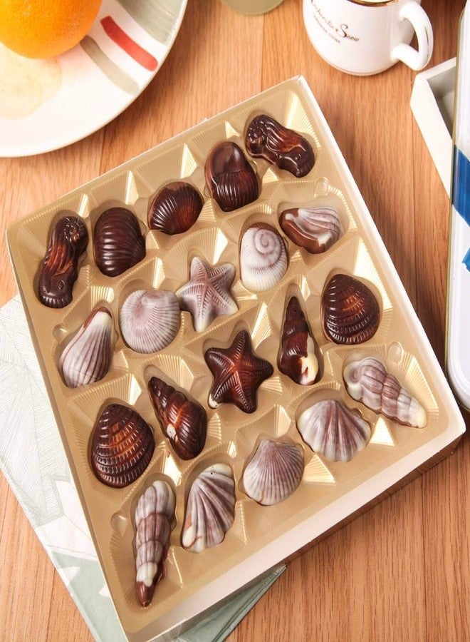 GRAINRAIN Polycarbonate Chocolate Mold DIY Handmade Chocolate Candy Mould Pastry Tools Bakeware 5 style shells (19278) - Image 4