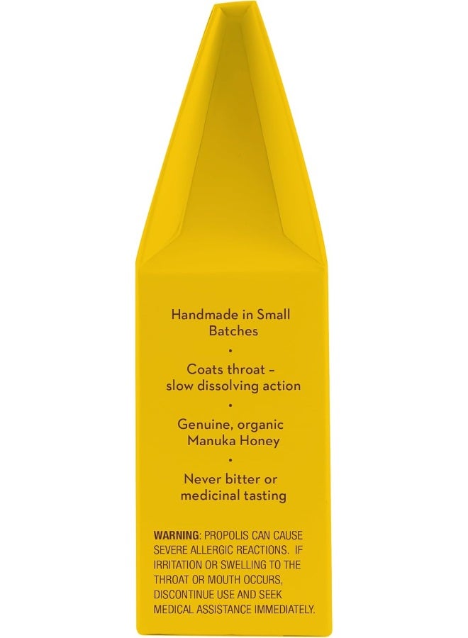 Wedderspoon Organic Manuka Honey Drops, Lemon With Bee Propolis - Image 5