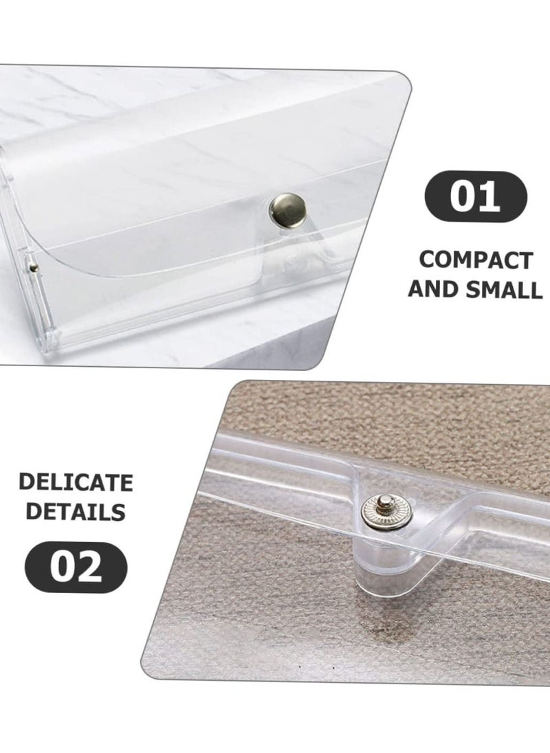 SYOSI - Transparent Glasses Case Travel Glasses Case Sunglasses Case for Men Hard Case Glasses Hard Case Hard Sunglasses Case Eyeglass Case Man Plastic Box Universal, 7pcs Transparent Glasses Case - Image 1