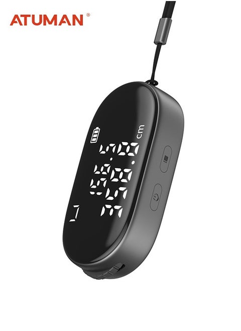 ATuMan Q2 Flexible Electronic Rule – Rolling Wheel Design, Curved Surface Measurement, 5 Measurement Modes, Accurate Distance Measuring Tool