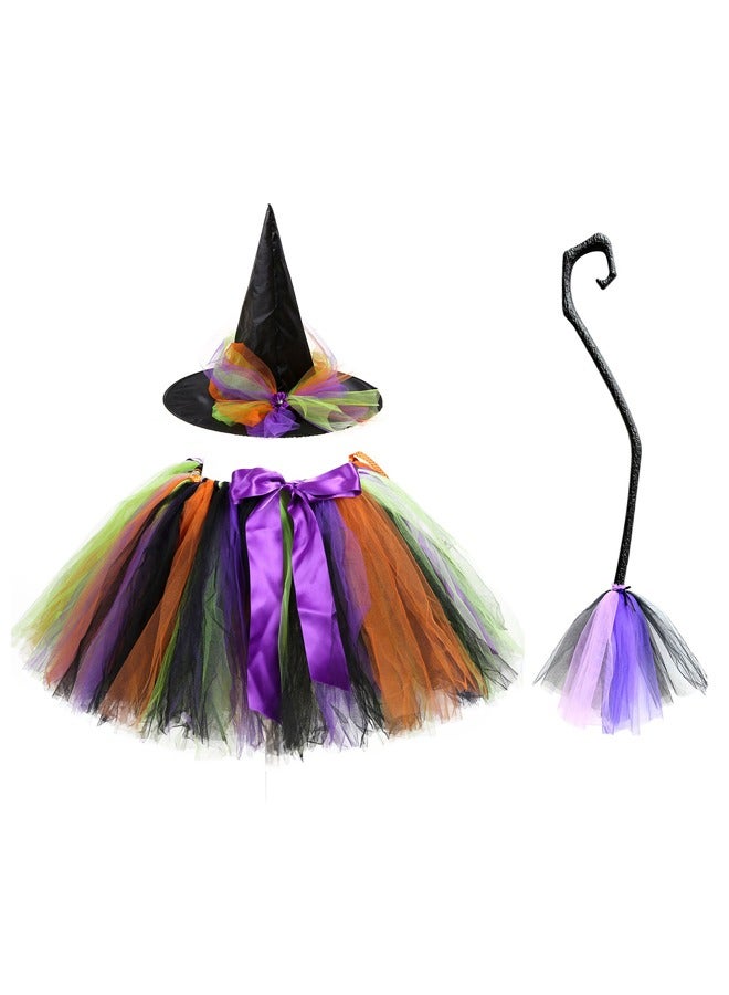 الساحرة الساحرة الاطفال هالوين زي - Image 1