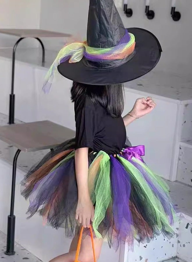 الساحرة الساحرة الاطفال هالوين زي - Image 5