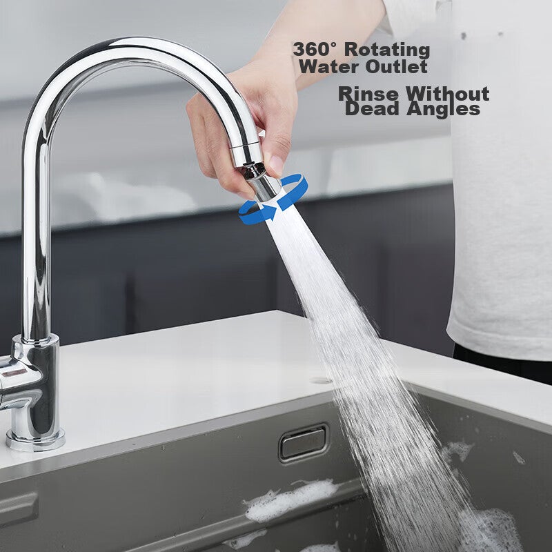 SUPOR Faucet Aerator, 360° Swivel Kitchen Faucet Anti-Splash Device, Extender, All-Copper Pressure-Increasing Spout S - Image 5