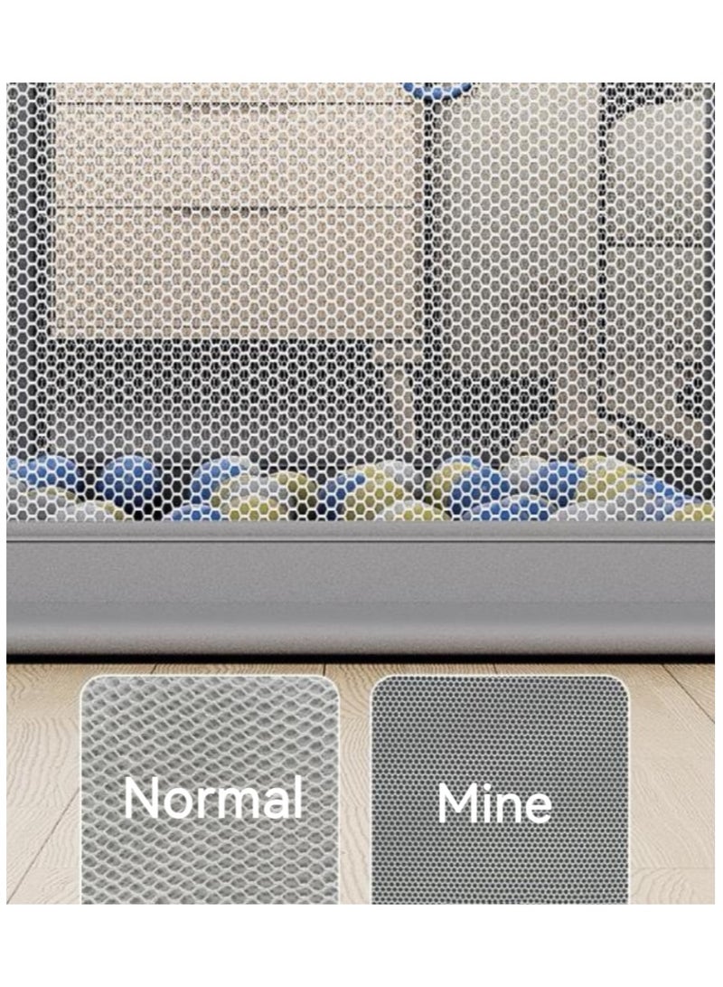 Playpen,  180cm*120cm Playpen for Toddlers, with Door and Suction Cup, Baby Safe Activity Center, Large Playpen, Baby Bumper Foam Playpen with Breathable Mesh, Limited time special prices,Yellow Friday Sale。 - Image 5