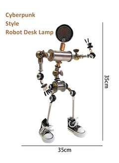 Generic Cyberpunk Style Robot Desk Lamp,Creative Gift Figurine Atmosphere Lamp, Desktop Decoration for Gaming Room  - Image 5