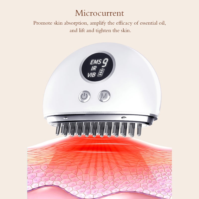 Electric Meridian Brush Portable Handheld Microcurrent Body Massager Slimming Body Healths Care Device - Image 5