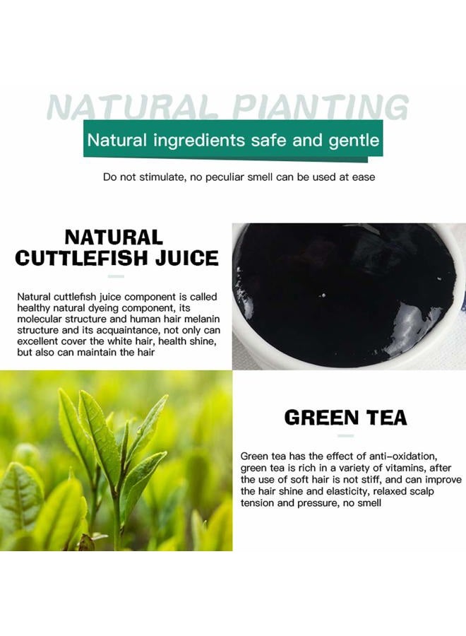 Sevich Grey Hair Dye Brush Pens - Hair Root Touch Up Temporary White Hair Cover for Solon Home 20ml Black - Image 4