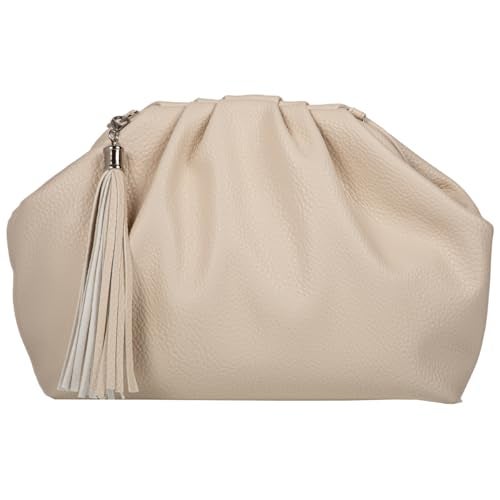 JNB Dumpling Bag for Women Clutch Purses, Cloud Crossbody Handbag Soft Shoulder,party,Wedding Bag,L/BEI - Image 1