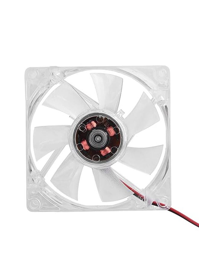 Multi Color 80mm LED PC Cooling Fan 12V 4Pin Silent Case Fan for Computer Cooling Visual Effect - Image 1