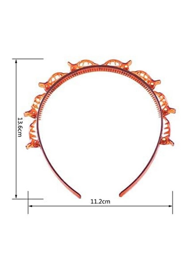 AK Ultimate Hair Styling Plastic Headband Hair Twister Hairstyle Braid Tool for Women (Pack of 2) Black - Image 4