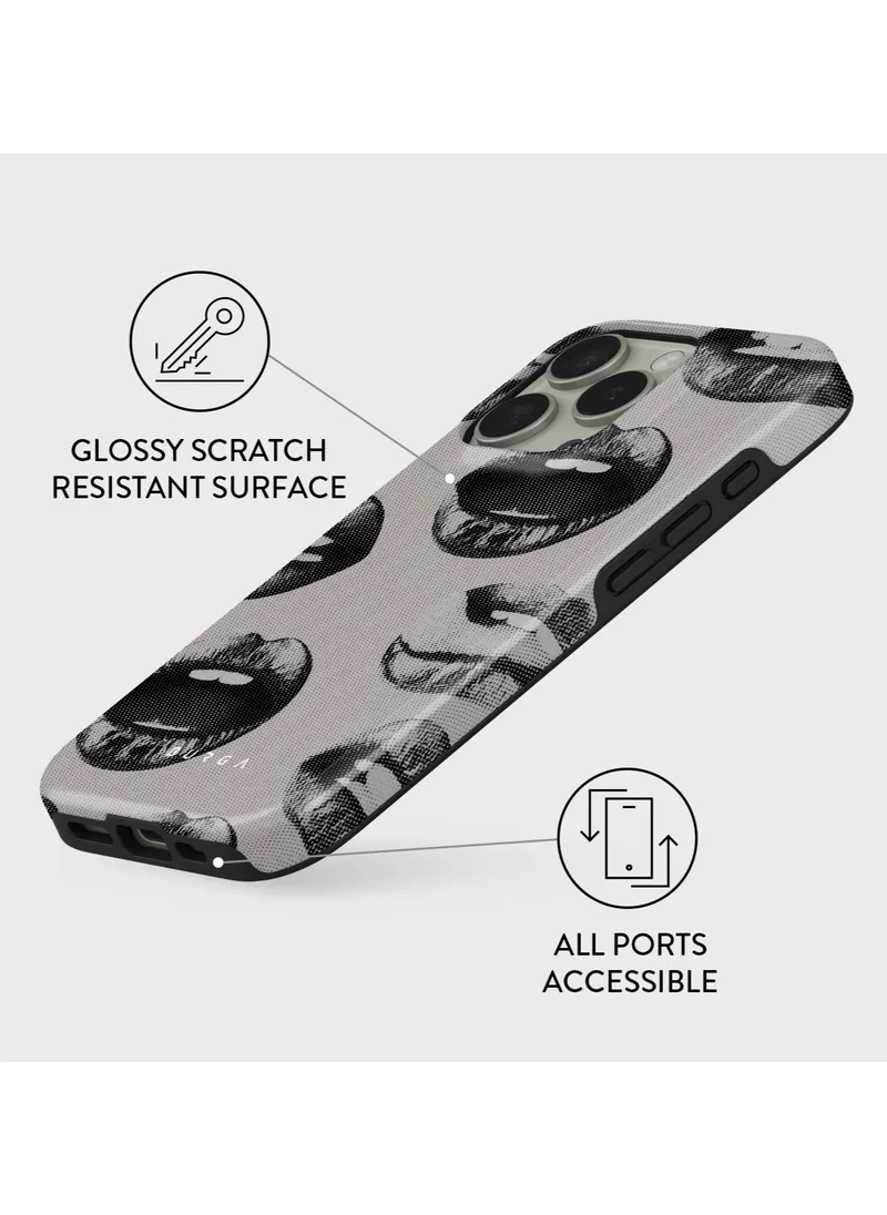 BURGA iPhone 16 Pro Max Case, 2 Piece Hard Shell + TPU Interior, Shock Absorption, All Port Accessible, Raised Bezel For Screen & Camera Protection, Never Fading HQ Print, Next Mistake