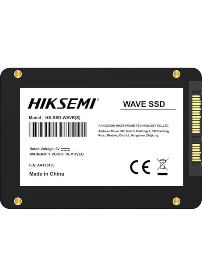 HIKSEMI Hikvision HIKSEMI WAVE(S) SATA SSD Solid State Drive 2.5 Inch Sata3-256GB Up to 530MB/s,Internal Solid State Drive for Desktop Laptop Computer KSA Virsion  - Image 3