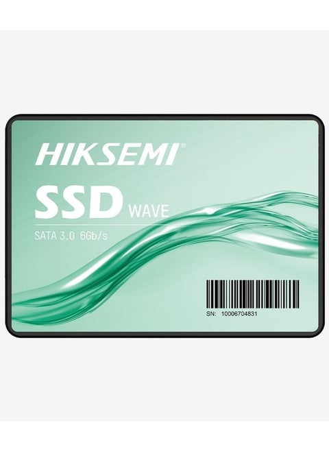Hikvision HIKSEMI WAVE(S) SATA SSD Solid State Drive 2.5 Inch Sata3-256GB Up to 530MB/s,Internal Solid State Drive for Desktop Laptop Computer KSA Virsion