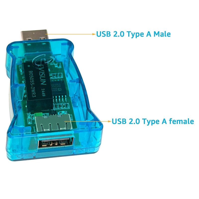 SH-G01A USB Isolator with ADUM3160 Chip 12M(Blue) - Image 3