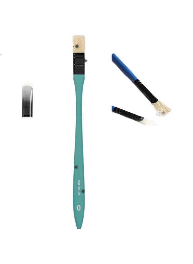 Miya (Miya) Little Bird Watercolor Brush Upgraded Version Starry Sea Glass 10-Piece Set Water Wash Pig Bristle Oil Painting Acrylic Watercolor Brush Fine Arts Sketching - Image 2