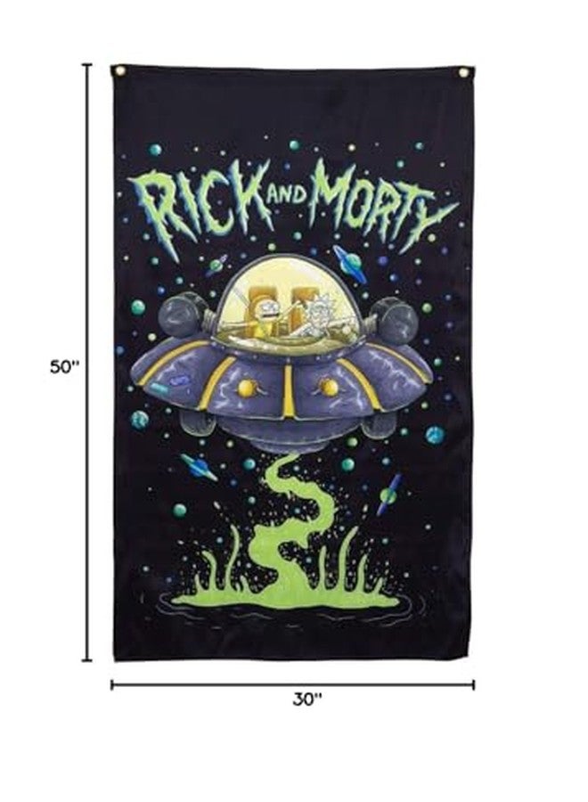 Calhoun Rick and Morty Indoor Wall Banner (30" by 50") (Space Cruiser) - Image 3