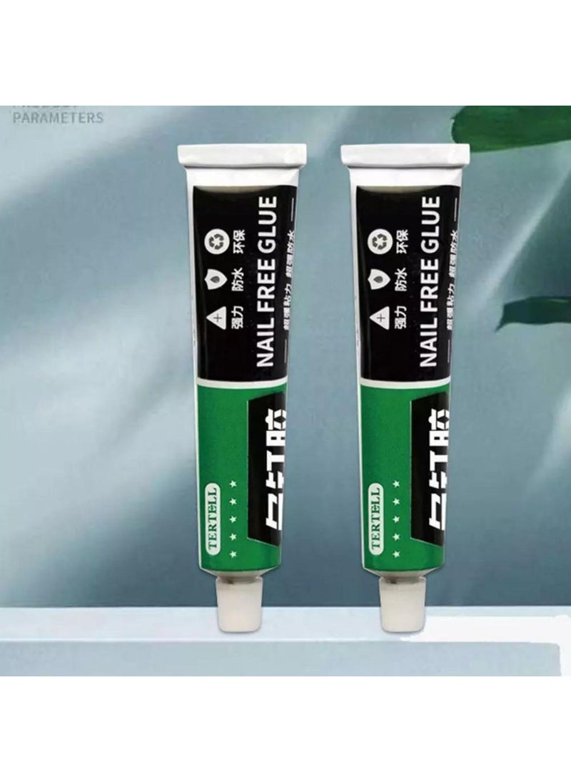 Finzatik Finzatik AllPurpose Glue NailFree Glue Adhesive Sealant Multifunctional Strong Glue for Wood Ceramic Metal Glass AllPurpose HeavyDuty AdhesiveQuickDryingGlue for WoodCeramicMetalGlass  - Image 1