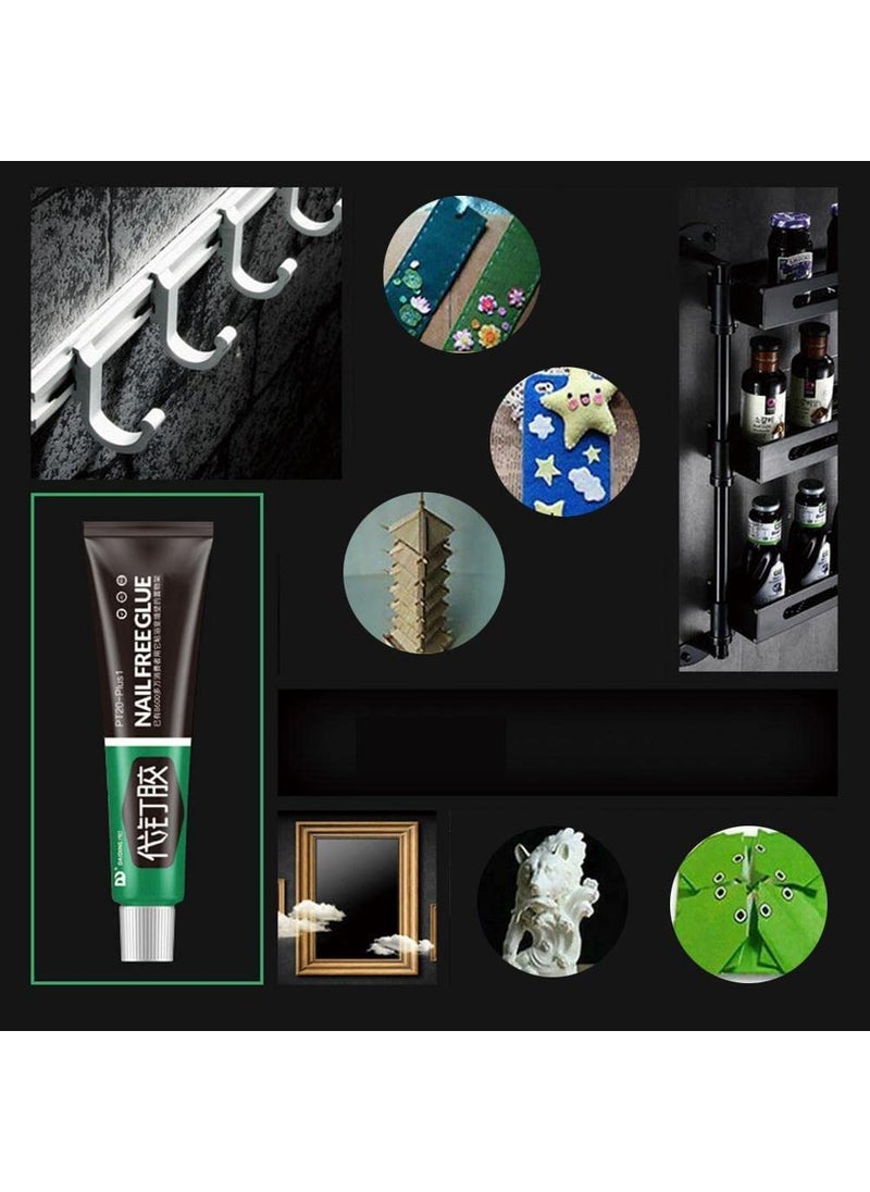 Finzatik Finzatik AllPurpose Glue NailFree Glue Adhesive Sealant Multifunctional Strong Glue for Wood Ceramic Metal Glass AllPurpose HeavyDuty AdhesiveQuickDryingGlue for WoodCeramicMetalGlass  - Image 5