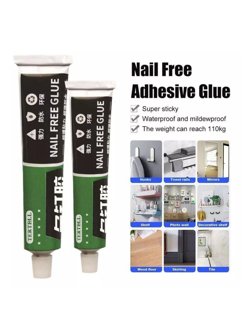 Finzatik Finzatik AllPurpose Glue NailFree Glue Adhesive Sealant Multifunctional Strong Glue for Wood Ceramic Metal Glass AllPurpose HeavyDuty AdhesiveQuickDryingGlue for WoodCeramicMetalGlass  - Image 2