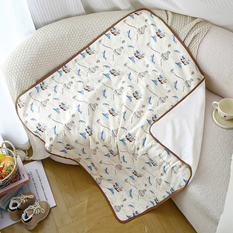 Y&D Autumn & Winter Newborn Swaddle Blanket - Soft Cotton Swaddlers Towel for Baby Boys & Girls - Image 5