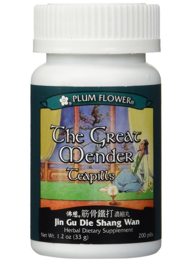Plum Flower The Great Mender Teapills (Jin Gu Die Shang Wan) 200 pills 