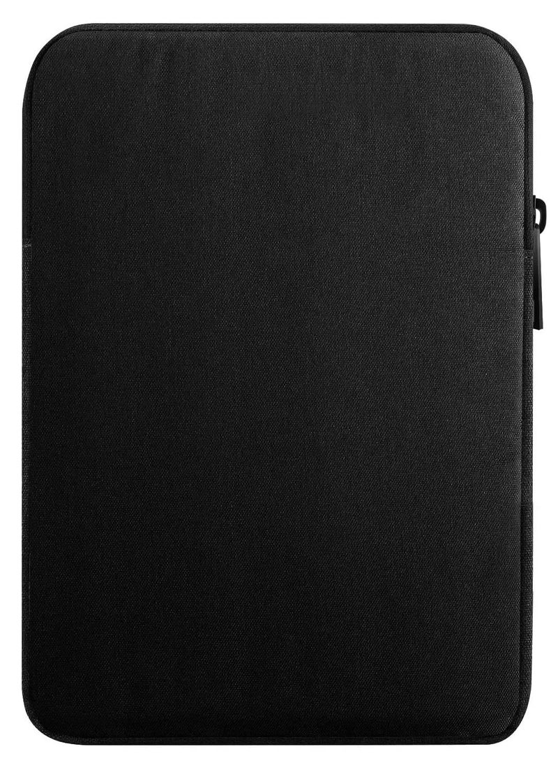 Moca حقيبة كم لوحي من 9 إلى 11 بوصة تناسب iPad Air 5 10.9" 2022، iPad Pro 11 2021-2018، iPad 9/8/7 الجيل 10.2، iPad Air 4 10.9/Air 3 10.5، Tab S8 11"/Tab A 10.1 (27x20 سم) (أسود) - Image 1