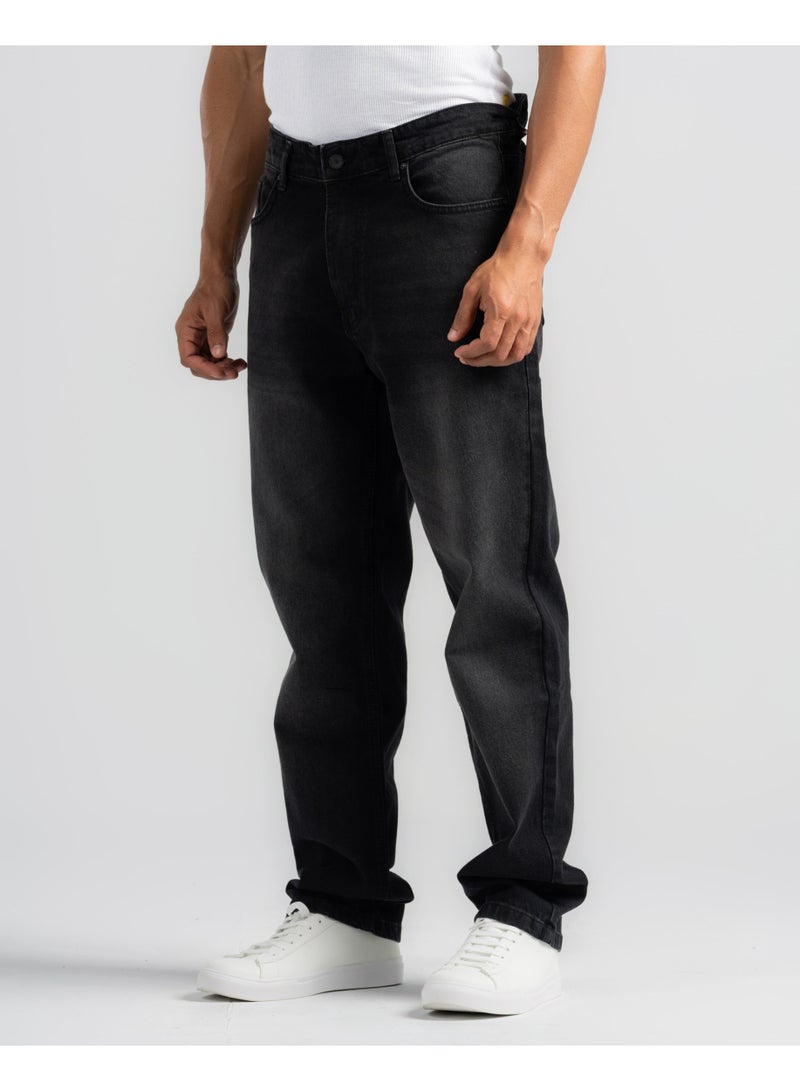 دوت بنطلون جينز رجالي ستاندرد بقصة مستقيمة - Image 2