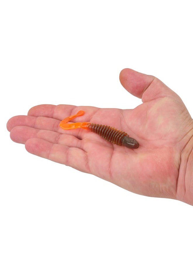Berkley PowerBait Curly Bones Fishing Soft Bait, Blown Motor, 4" - Image 2