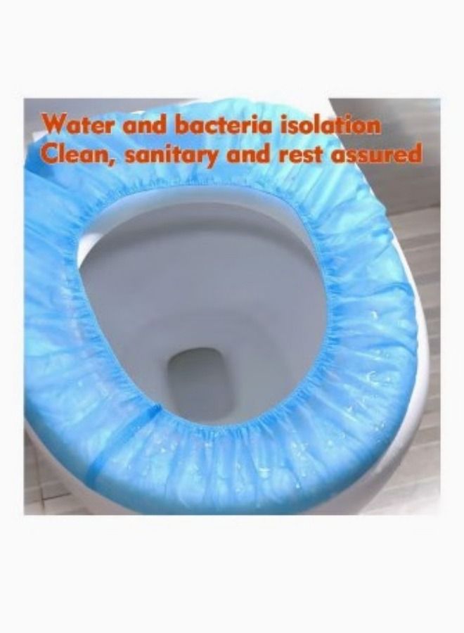 Disposable Non-woven Toilet Pad Water Proof Toilet Cover Portable Travel Hotel Toilet Seat Cover 10 Pieces - Image 1