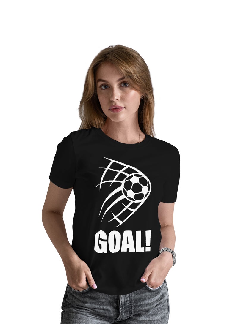 Fashion World Cotton T-shirt Printed with High-quality FOOTBALL - Image 1