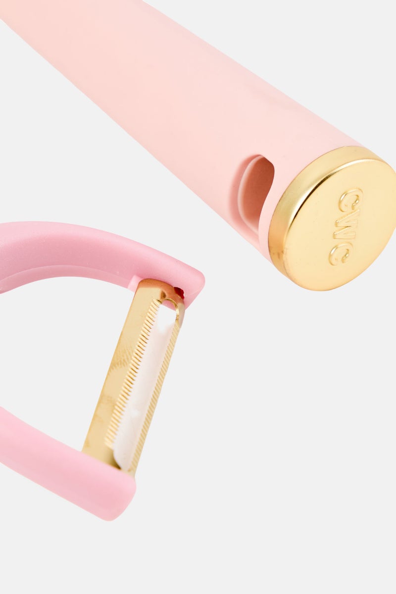 COOK WITH COLOR 2 Piece Peeler Set, Pink - Image 2