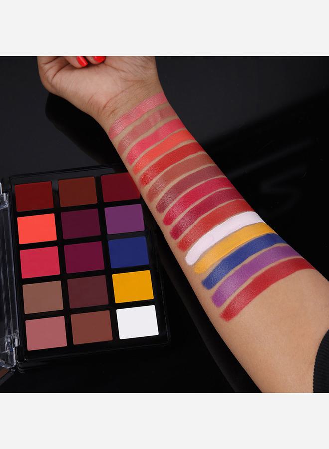 Character 15 Color Lip Define PaletteÂ - Image 2