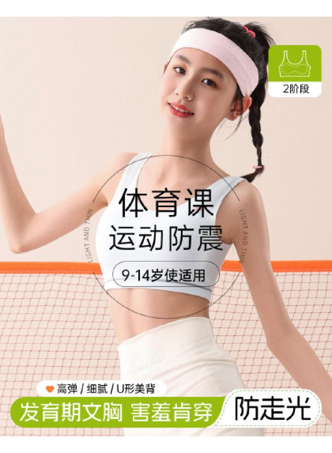 Fenton Growth Stage 2-3  Breathable Girls' Underwear & Training Bras - Anti-embarrassment & Shockproof - Image 1