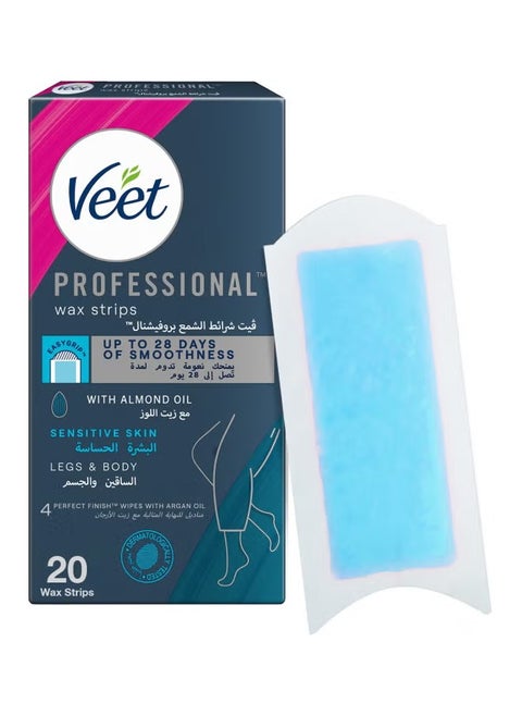 20-Piece Easy Gel Wax Strips