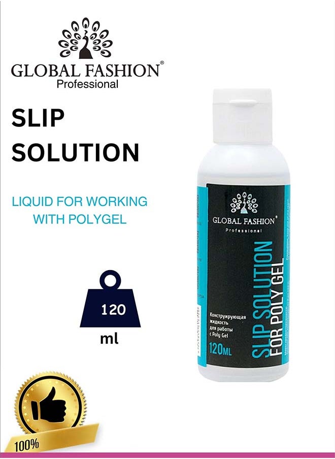 GLOBAL FASHION Global Fashion-Slip Solution For Polygel, 120Ml  - Image 2