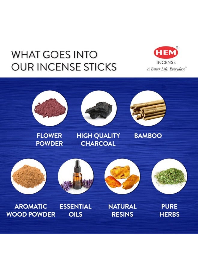 HEM Myrrh Incense Sticks - Pack of 6 - 120 count - 301g - Image 5