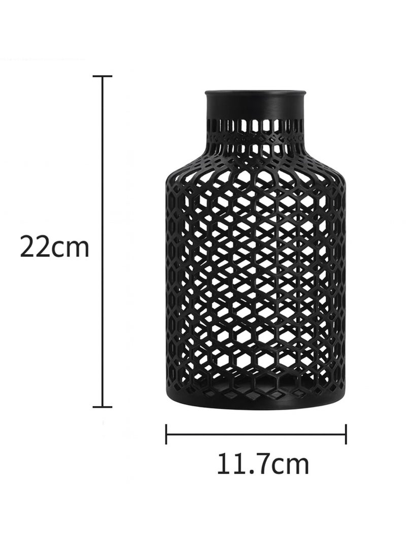 أخوة ثلاثي الأبعاد مزهرية خلية نوار – قطعة ديكور هندسية لافتة للمساحات العصرية - Image 2