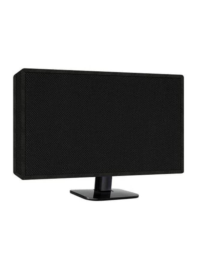 INF Dust Proof Water Proof Washable LCD/LED Monitor Cover for Dell 27 Inch (Black), Nylon - Image 1