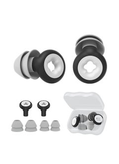 SYOSI, Ear Plugs for Noise Reduction, Super Soft, Reusable Hearing Protection in Flexible Silicone for Sleep, Noise Sensitivity and Flights, 35dB Noise Cancelling