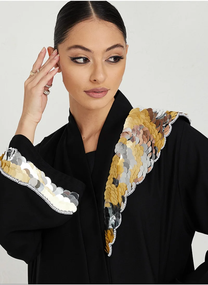 روزيت عباية عباية مطرزة