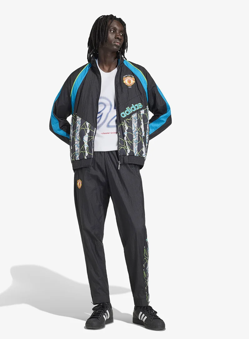 Adidas  Manchester United Woven Jacket for Men | Best Price UAE