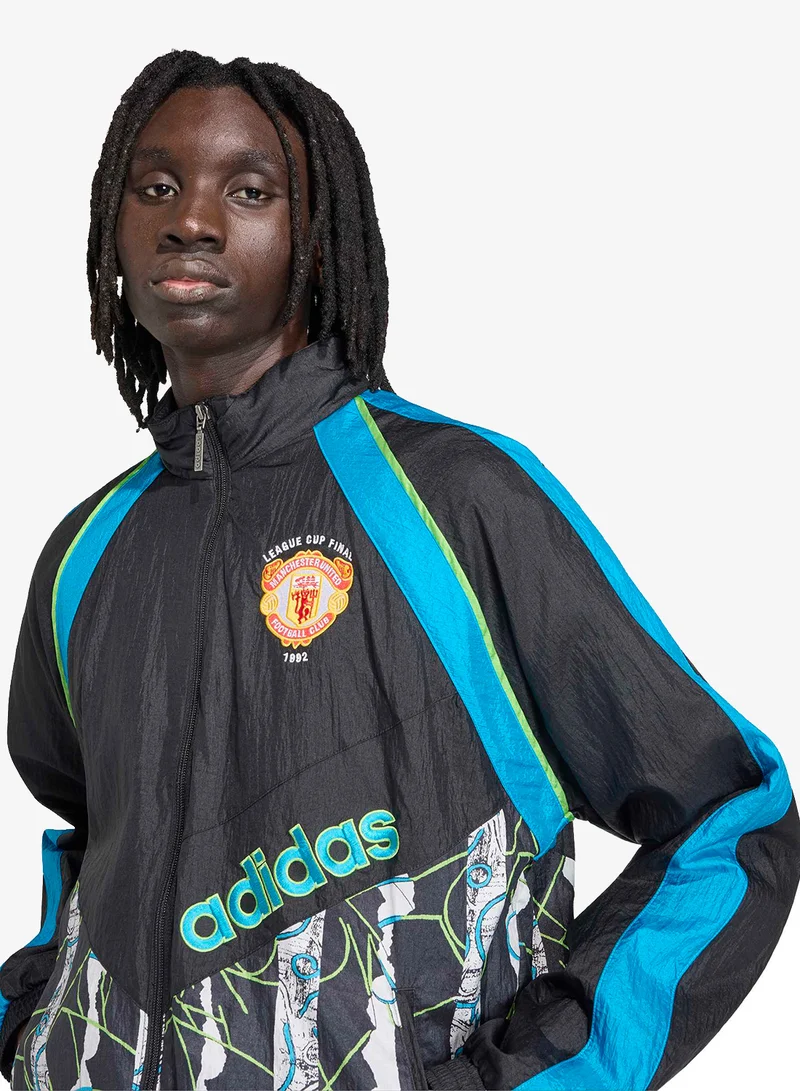 Adidas  Manchester United Woven Jacket for Men | Best Price UAE