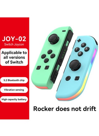 Wireless Controller for Nintendo Switch, L/R Controllers Replacement Compatible with Nintendo Switch/Lite/OLED, Joystick with Wake-up/Screenshot/Dual Vibration/Motion Control Function With RGB light - pzsku/Z2F2937F04497B5A3FE70Z/45/1746753778/ea694c84-5118-4fc9-a41c-d784515d8909